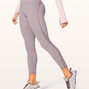 Lululemon Athletica Women’s Train Times 7/8 Pant *25" Dark Chrome Purple Size 4